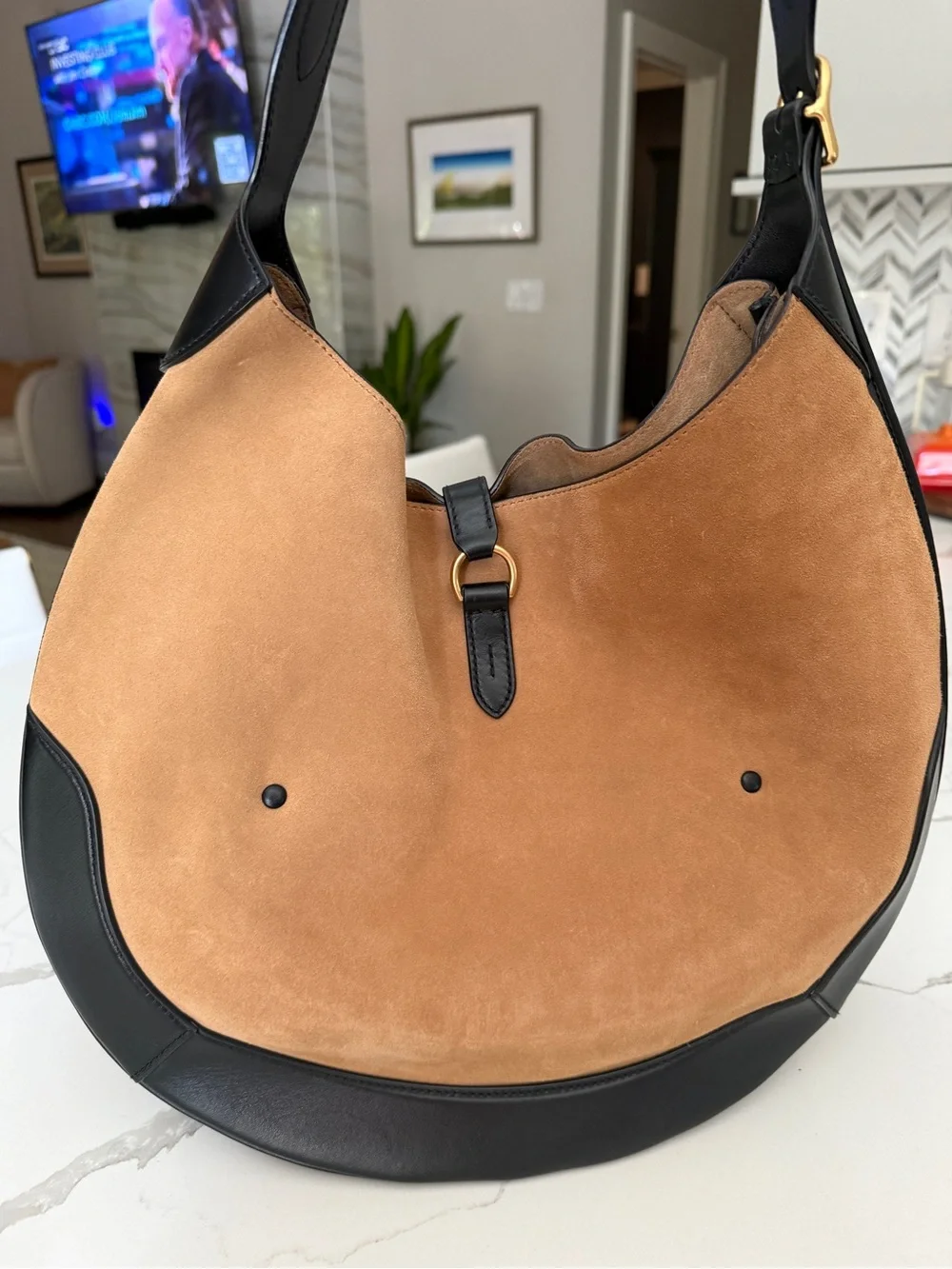 Polo Ralph Lauren sculpted crescent